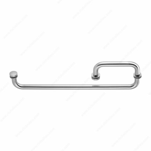 Richelieu SDCRD0750618140 Round Tubular Handle Towel Bar Combo with Washers