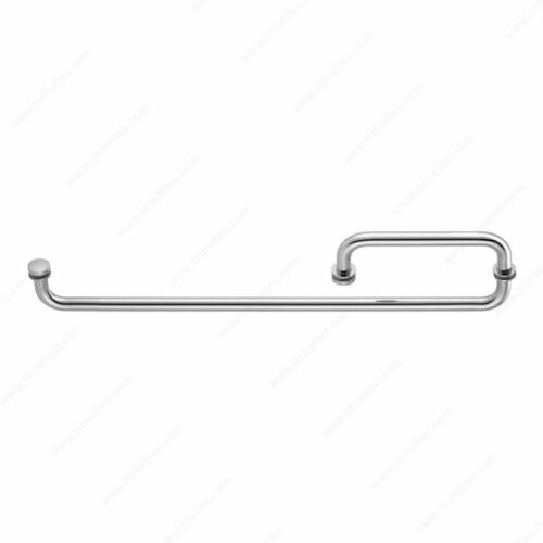 Richelieu SDCRD0750824140 Round Tubular Handle Towel Bar Combo with Washers
