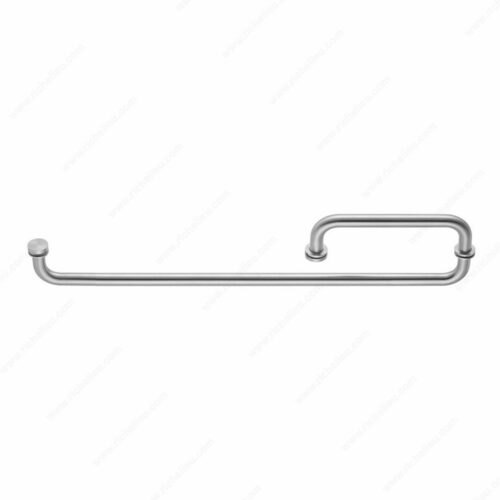 Richelieu SDCRD0750824195 Round Tubular Handle Towel Bar Combo with Flat Washers