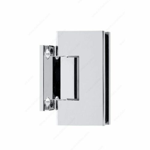 Richelieu SH1HSQ90SW140 Riveo Pro Heavy-Duty Square GTW Hinge with Short Back Plate