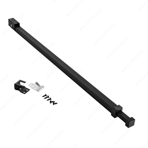 Richelieu SK110BL Patio Door Security Bar with Anti-Lift Lock