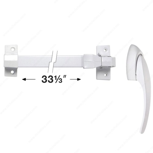 Richelieu SK4390W CS Pull Handle Set with Touch Bar