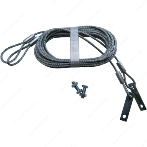 Richelieu SK7136 Garage Door Safety Cables - 2 Pack