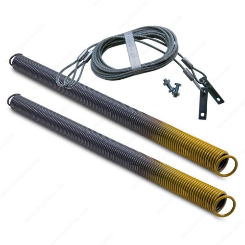 Richelieu SK7159P2V2 Garage Door Springs with Safety Cables, 2-Pack