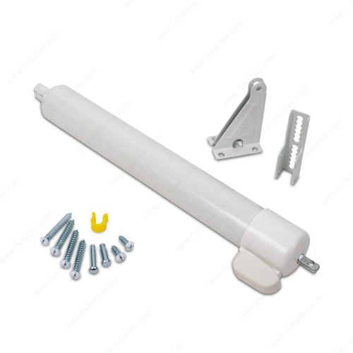 Richelieu SK9700W Heavy Storm Door Closer with Touch Hold