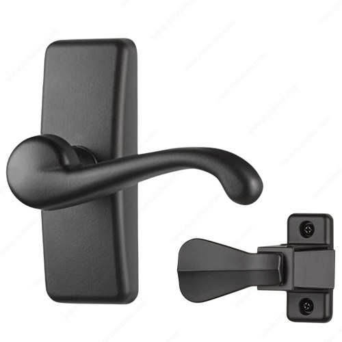 Richelieu SKGLWV2MB GL Lever Set with Locking Latch