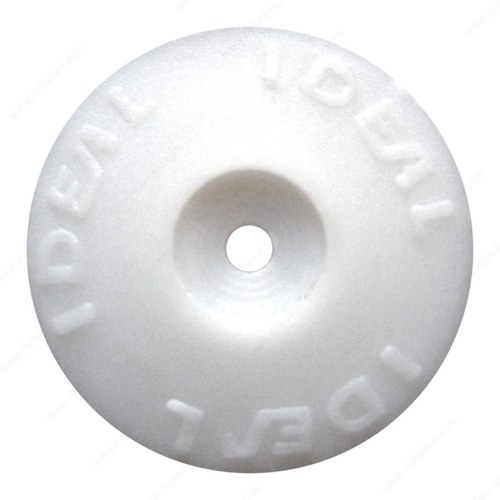 Richelieu SKPHC White Plastic Cap Washers, 500 Count Box