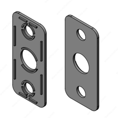 Richelieu SS45 Black Inside Latch Shim for Models 1215, 1216, and More