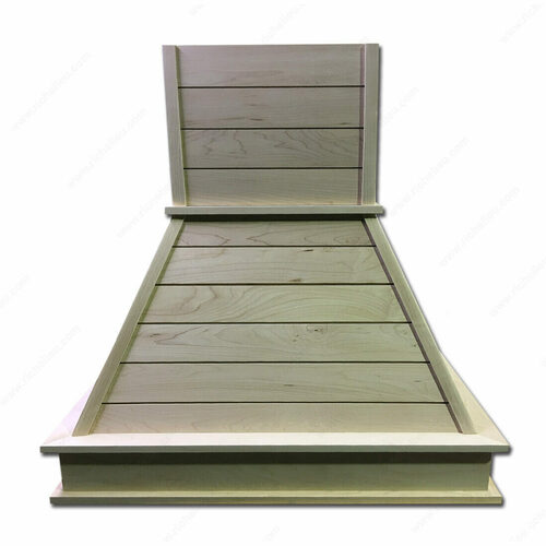 Richelieu SYWCSL48M Shiplap Wood Chimney Hood