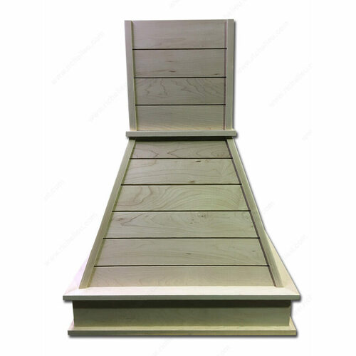 Richelieu SYWCSLXXL30M Shiplap Wood Chimney Hood