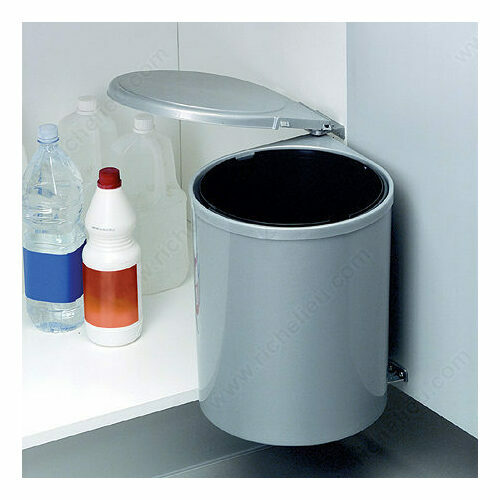 Richelieu T2700100 13L Plastic Waste Bin