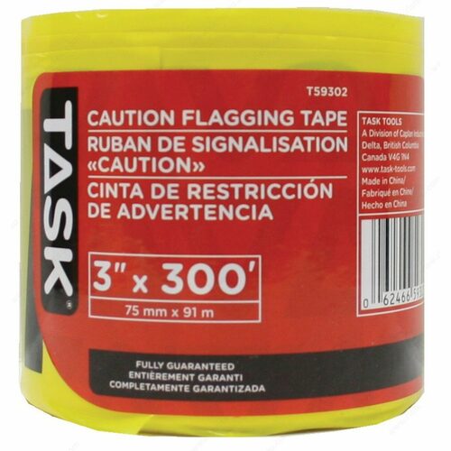 Richelieu T59302 Caution Tape - Danger Attention Warning