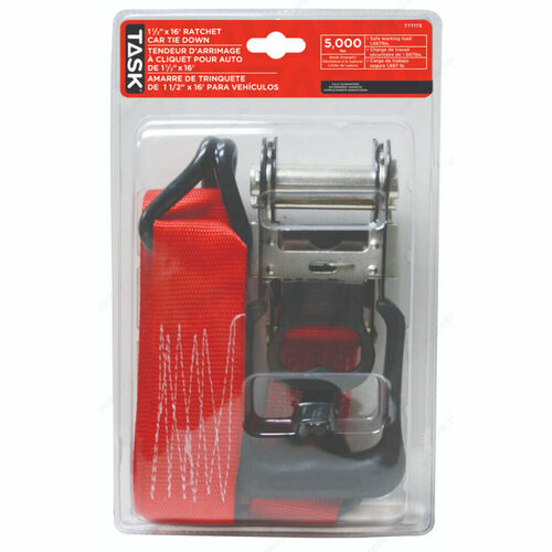Richelieu T77173 Car Ratchet Tie Down Strap