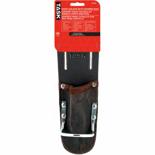 Richelieu T77287 Utility Knife Holder with Hammer Ring for Tradespeople