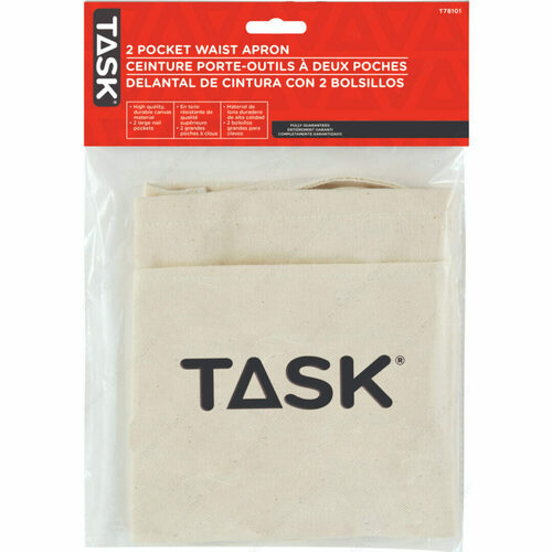 Richelieu T78101 Canvas 2-Pocket Waist Apron