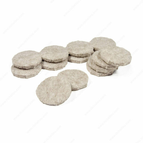 Richelieu V93101 ECO FELTAC Round Felt Pads