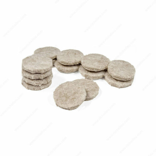 Richelieu V93125 ECO Feltac Round Felt Pads