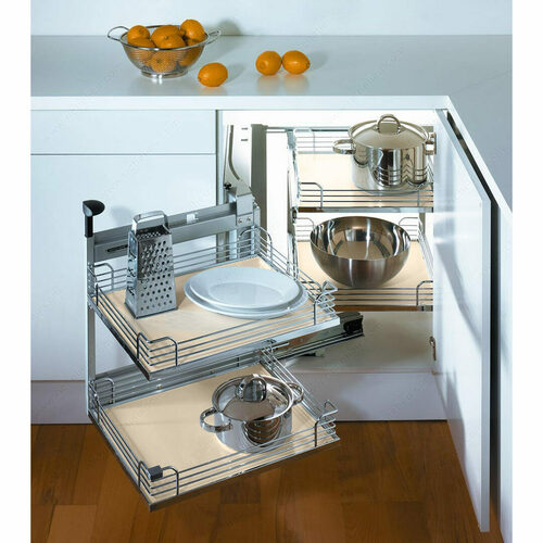 Richelieu WEBKIT1002494 Magic Corner II Set, Minimum Opening 494mm (19-7/16