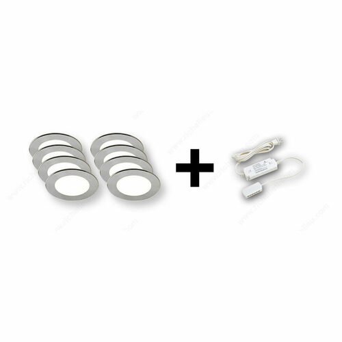 Richelieu WEBKIT1216783 Atom 8-Pack LED 24V Lights