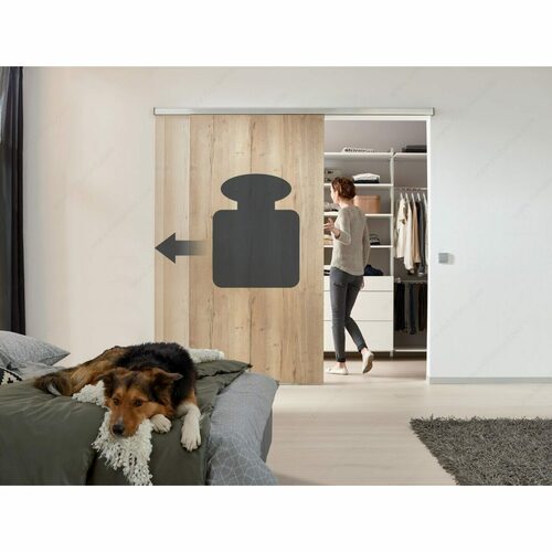 Richelieu WEBKIT1220029 Grant TopLine Low Profile Sliding Door System