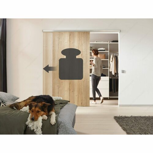 Richelieu WEBKIT1220244 Grant TopLine Low Profile Sliding Door System
