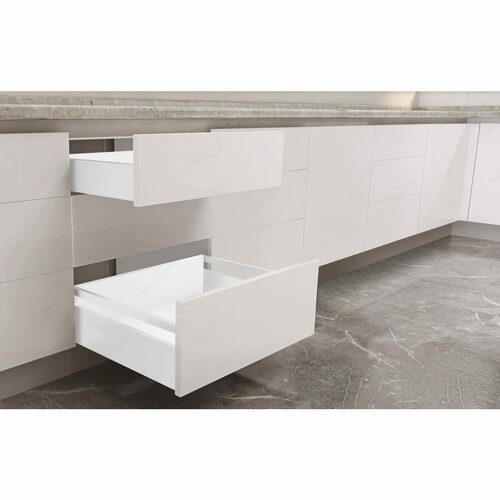 Richelieu WEBKIT1224142 OPTIMIZ-R 121mm Drawer Set with Gallery Rails