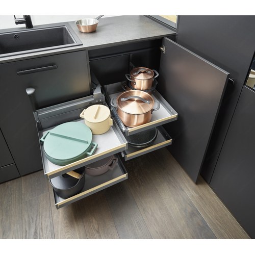Richelieu WEBKIT1250000 LIRO Magic Corner II Units for Frameless Cabinets