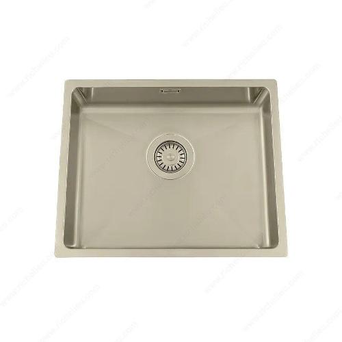 Richelieu WEBSO1258031 Stainless Steel Sink Trendline EST-500, 540x440x120 mm, Accessible Design