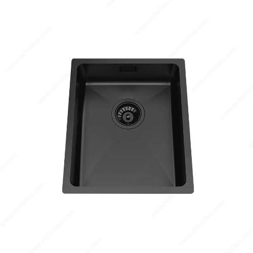 Richelieu WEBSO1258400 Trendline EST-330 Accessible Stainless Steel Sink - 370x440x120 mm