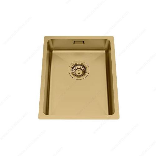 Richelieu WEBSO1258401 Trendline EST-330 Accessible Stainless Steel Sink - 370x440x120 mm