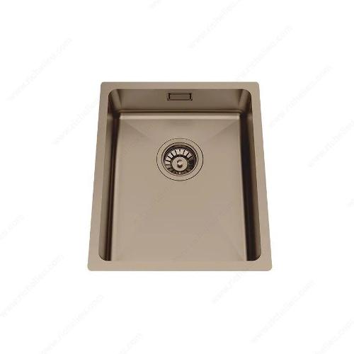 Richelieu WEBSO1258403 Trendline EST-330 Accessible Stainless Steel Sink 370x440x120 mm