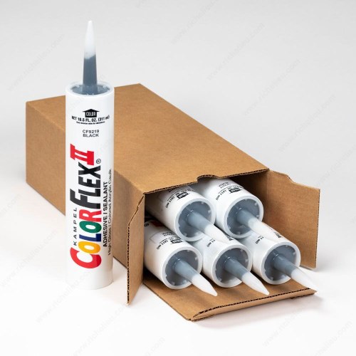 Richelieu WEBSO1259734 ColorFlex II Custom High-Gloss Acrylic Latex Caulk with Silicone