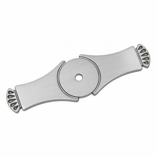 RKI BP-7904-P Curved Gill Ends Satin Nickel Backplate
