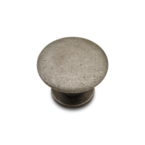 RKI CK-3214-DN Distressed Nickel Flat Face Knob