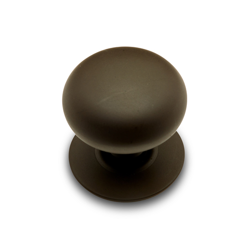 RKI CK-3216-RB Detachable Back Plate Plain Knob - Oil Rubbed Bronze