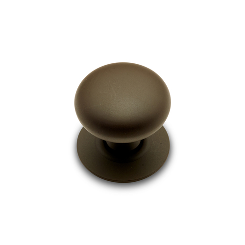 RKI CK-3217-RB Detachable Back Plate Plain Knob - Oil Rubbed Bronze