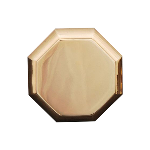 RKI CK-3252-B Polished Brass Octagonal Knob