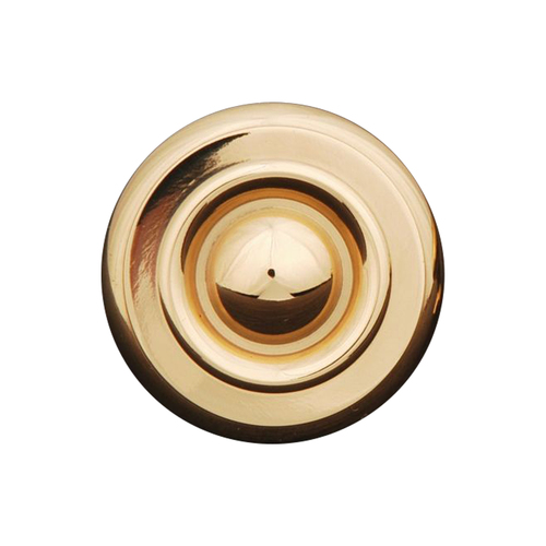 RKI CK-4243 Solid Georgian Knob - Polished Brass