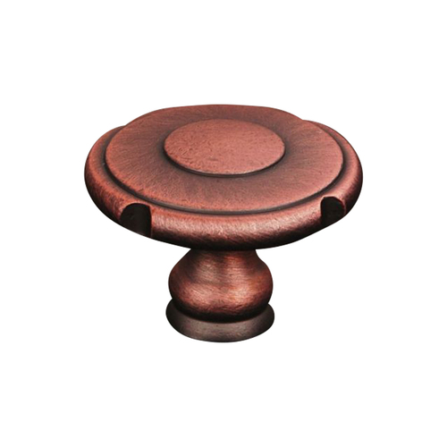 RKI CK-9302-DC Distressed Copper Truncated Edge Knob