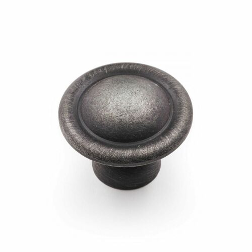 RKI CK-9303-DN Distressed Nickel Smooth Dome Knob