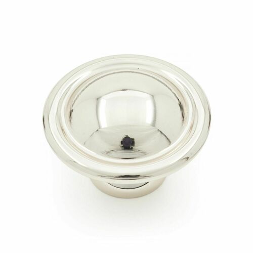 RKI CK-9304-PN Polished Nickel Smooth Dome Knob