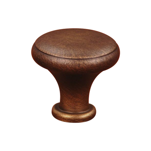 RKI CK-9305-AE Flat Edge Solid Knob - Antique English
