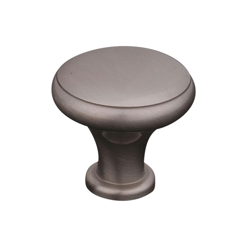 RKI CK-9305-P Satin Nickel Solid Flat Edge Knob