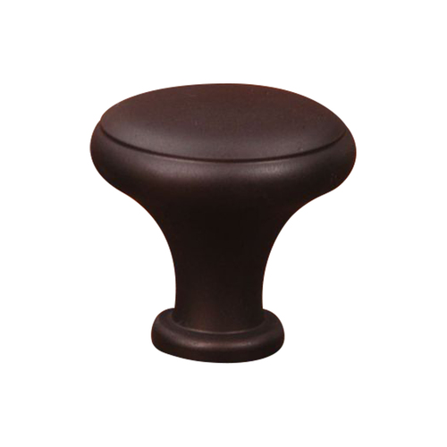 RKI CK-9305-RB Flat Edge Solid Knob - Oil Rubbed Bronze