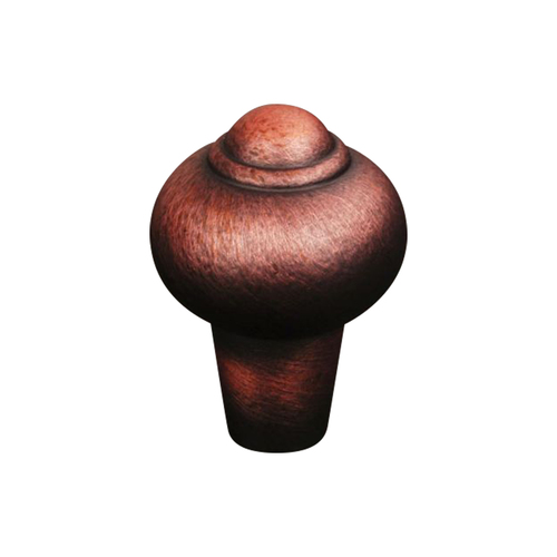 RKI CK-9306-DC Distressed Copper Solid Round Knob with Tip