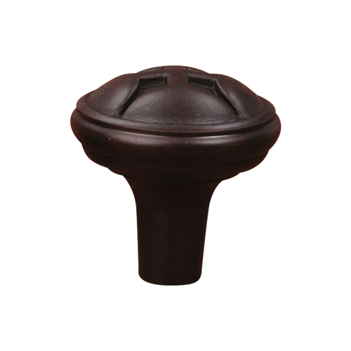 RKI CK-9314-RB Solid Four Petal Knob - Oil Rubbed Bronze