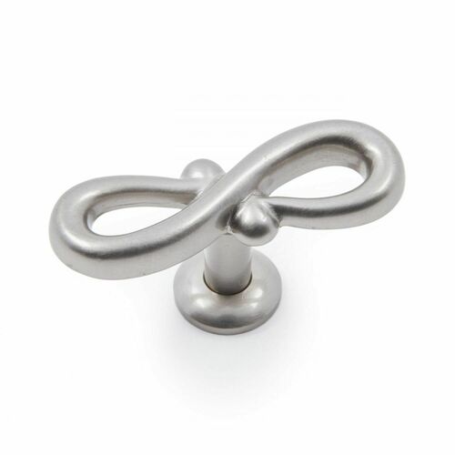 RKI CK-9317-P Satin Nickel Butterfly Pretzel Knob