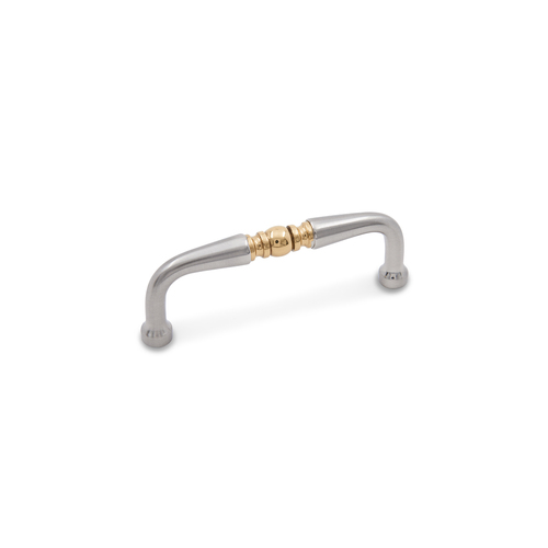 RKI CP-04-TBP Satin Nickel Decorative Curved Pull