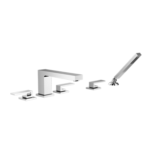 Santec 2455MD10-TM METRA TRIM - Roman Tub Filler with Hand Shower