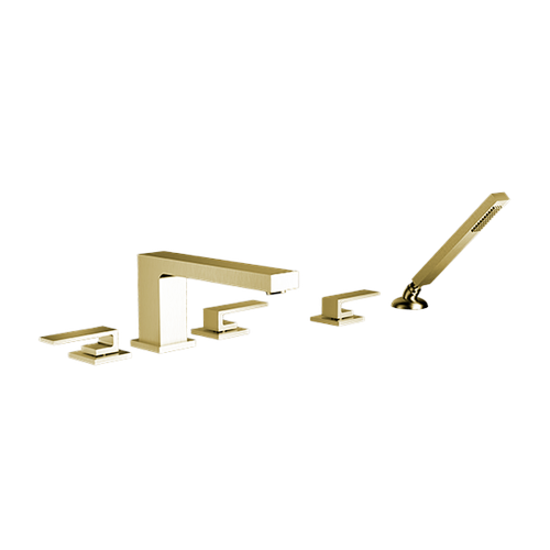 Santec 2455MD21-TM METRA TRIM - Roman Tub Filler with Hand Shower